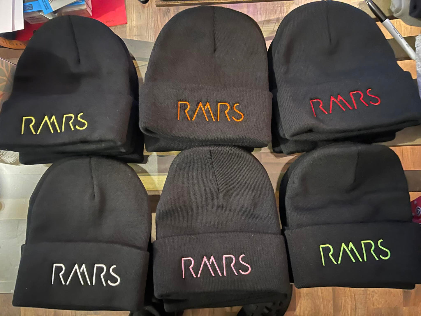 RMRS Beanie Blk/Colors
